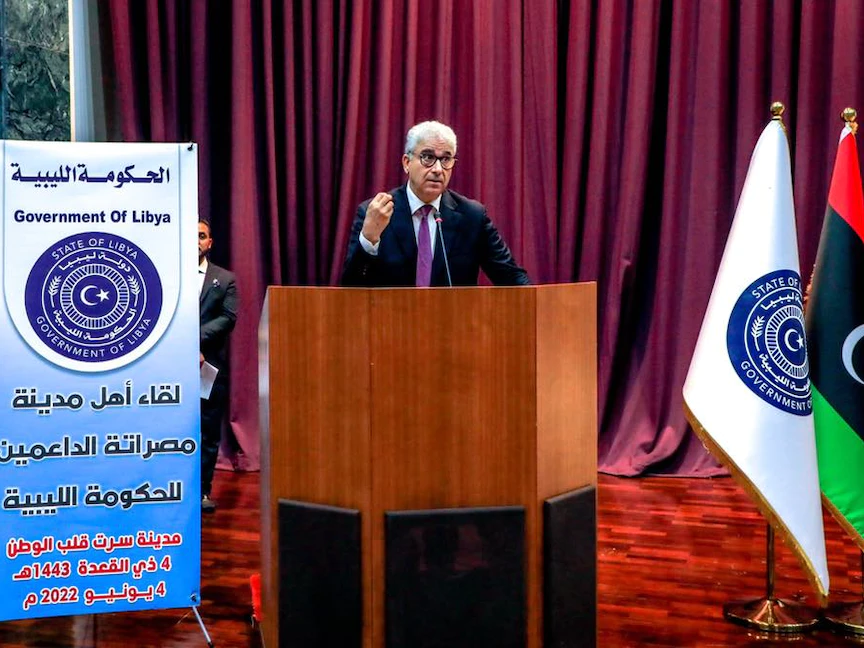 رئيس الوزراء الليبي المعين من قبل البرلمان فتحي باشاغا - 4 يونيو 2022 - facebook.com/Fathi.A.Bashaga