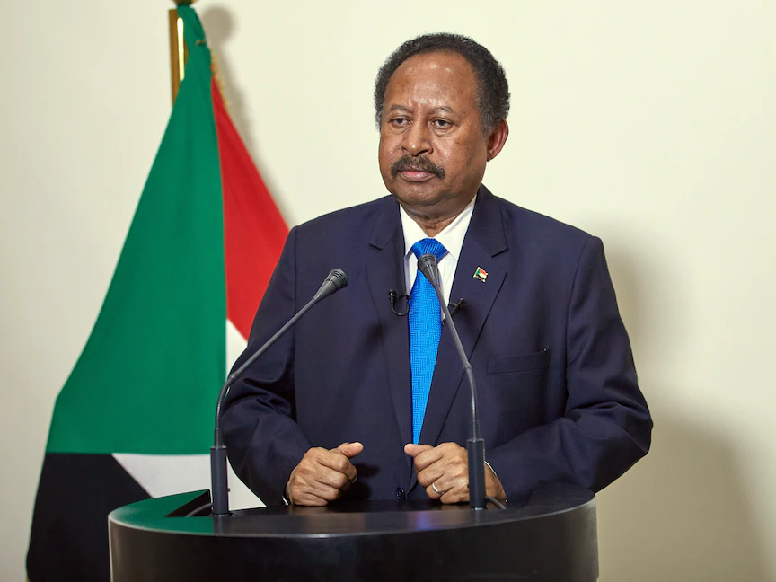 رئيس الوزراء السوداني عبد الله حمدوك - 15 أكتوبر 2021 - Getty Images
