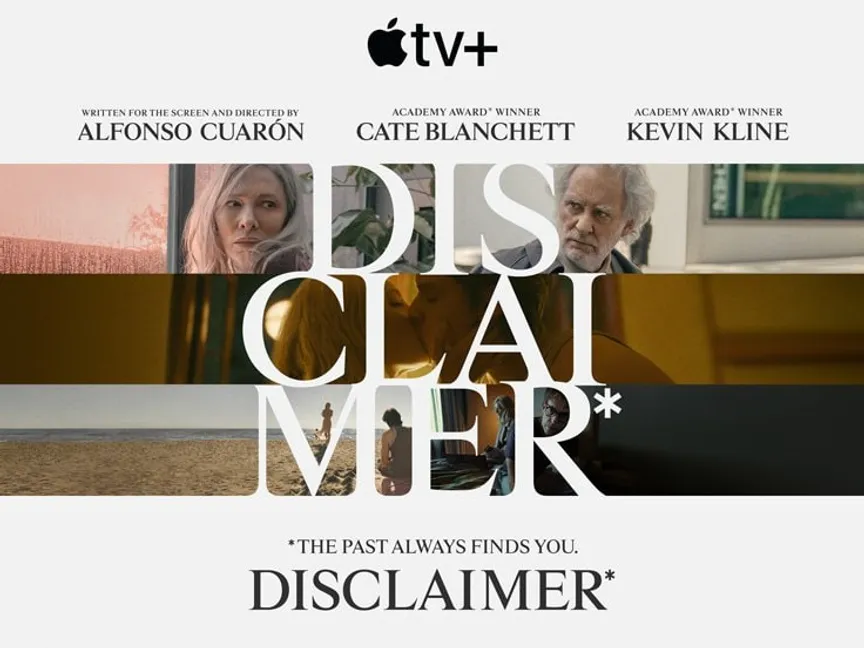 الملصق الدعائي لمسلسل Disclaimer للمخرج ألفونسو كوران - Apple