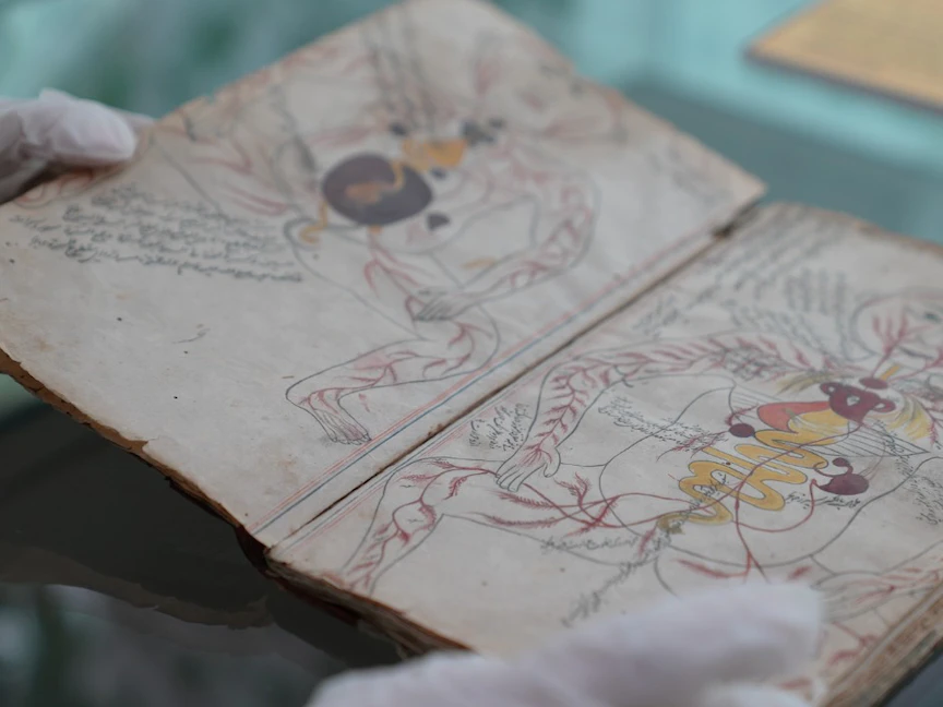 المخطوطة الطبية التي تم اقتناؤها - twitter/kaplibrary