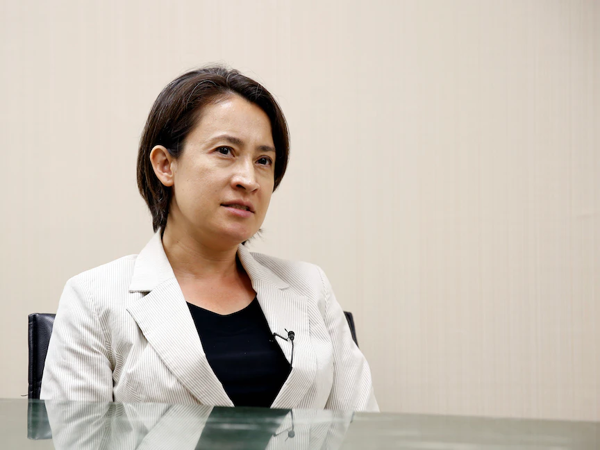 هسياو بي خيم مبعوثة تايوان إلى الولايات المتحدة تتحدث خلال مقابلة في تايبيه. 19 أكتوبر 2016 - REUTERS