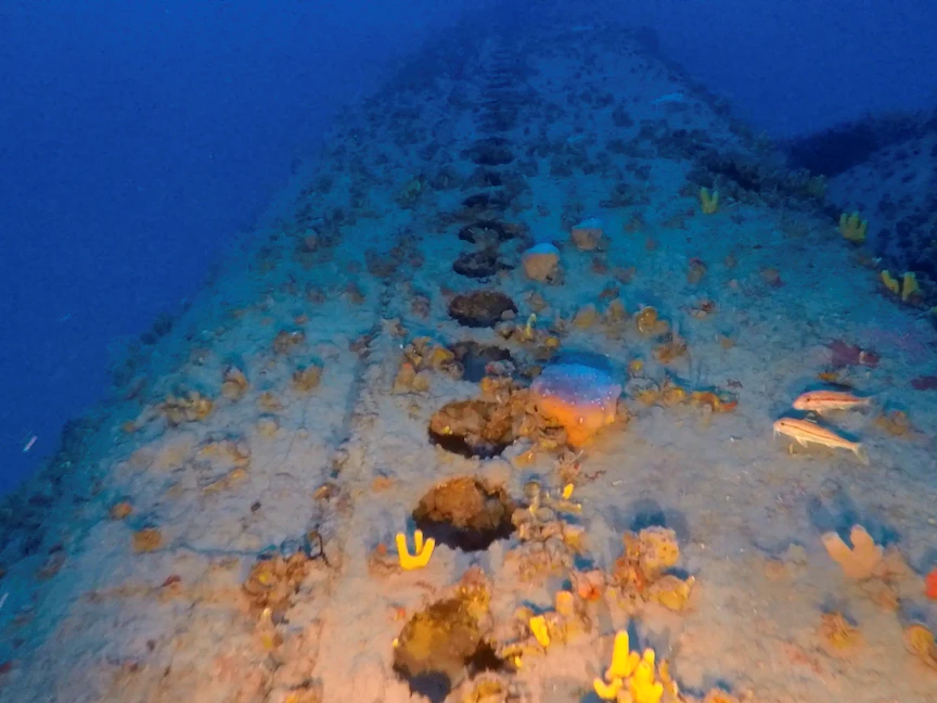 اكتشاف حطام غواصة إيطالية غرقت خلال الحرب العالمية الثانية