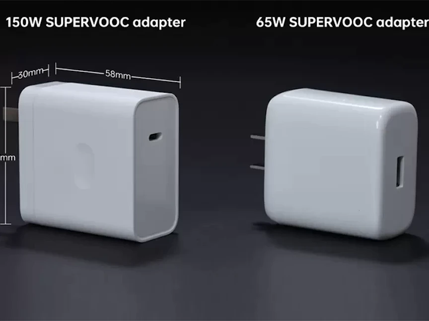 شاحن أوبو بقوة 150 وات وآخر بقوة 65 وات - oppo.com