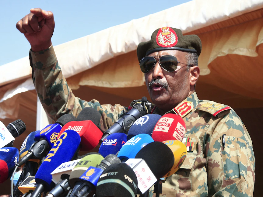 رئيس مجلس السيادة الانتقالي في السودان الفريق أول ركن عبدالفتاح البرهان - AFP