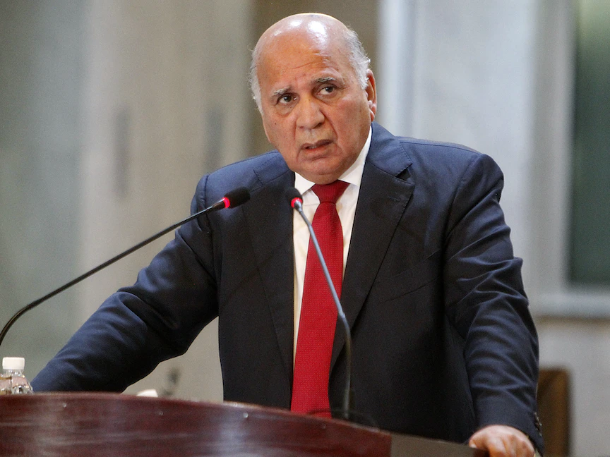 وزير الخارجية العراقي فؤاد حسين - AFP