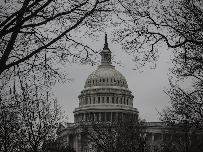 مبنى الكونغرس في واشنطن - 14 فبراير 2021 - Bloomberg