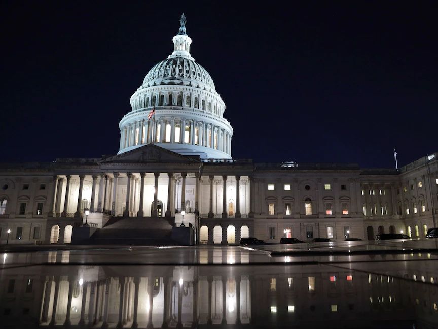 مبنى الكابيتول هيل في واشنطن - AFP