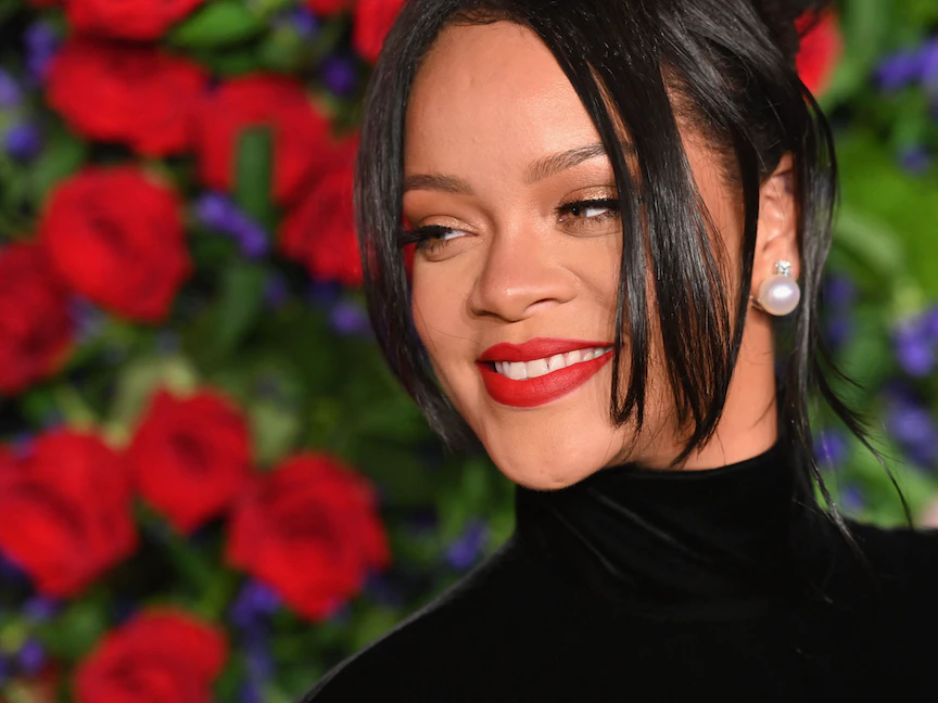 ريهانا في الحفل السنوي الخامس للكرة الماسية في نيويورك - 12 سبتمبر 2019 - AFP