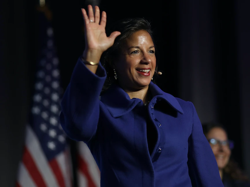 مستشارة الأمن القومي السابقة سوزان رايس - AFP