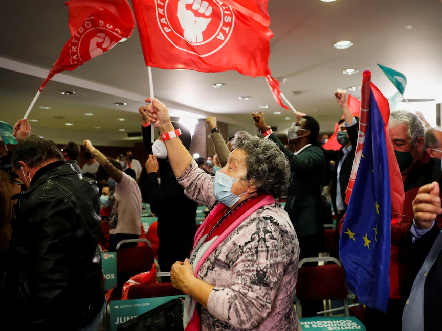 الحزب الاشتراكي الحاكم في‭ ‬البرتغال يتجه للفوز في الانتخابات