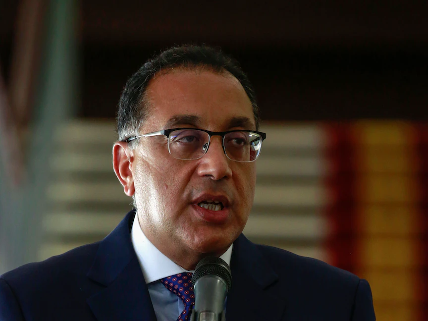 رئيس الوزراء المصري مصطفى مدبولي خلال تصريحات صحافية سابقة. - AFP