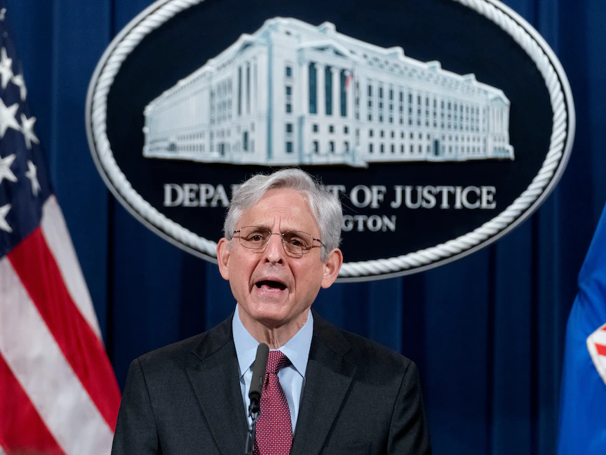 النائب العام الأميركي ميريك غارلاند - REUTERS