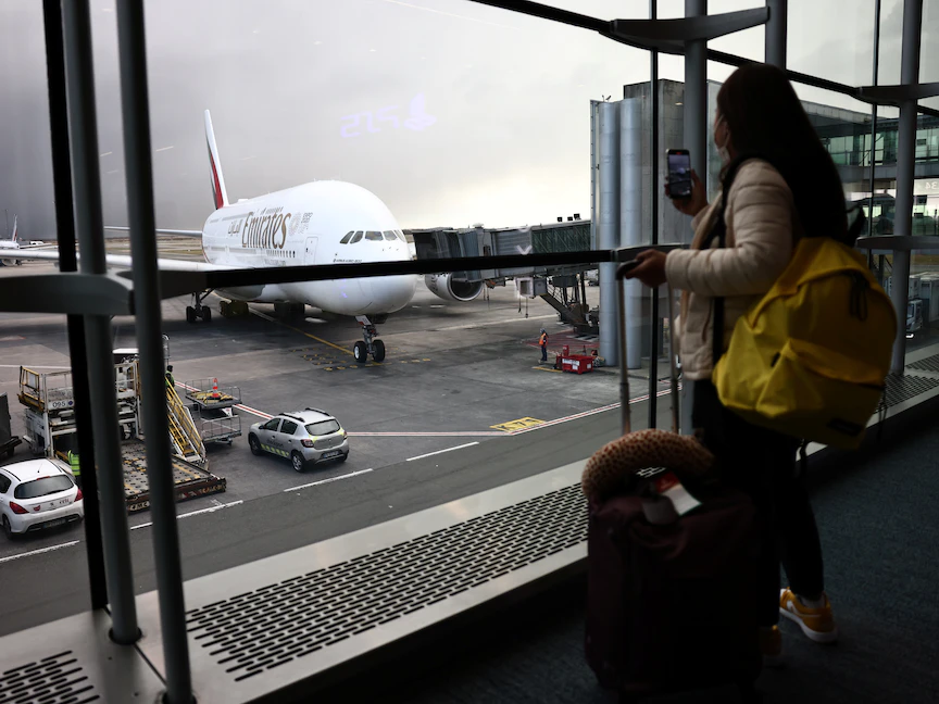 مطار شارل ديجول بالعاصمة الفرنسية باريس- 2 سبتمبر 2021 - REUTERS