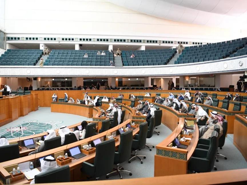 مجلس الأمة الكويتي في إحدى جلساته. 13 فبراير 2024 - twitter/MajlesAlOmmah