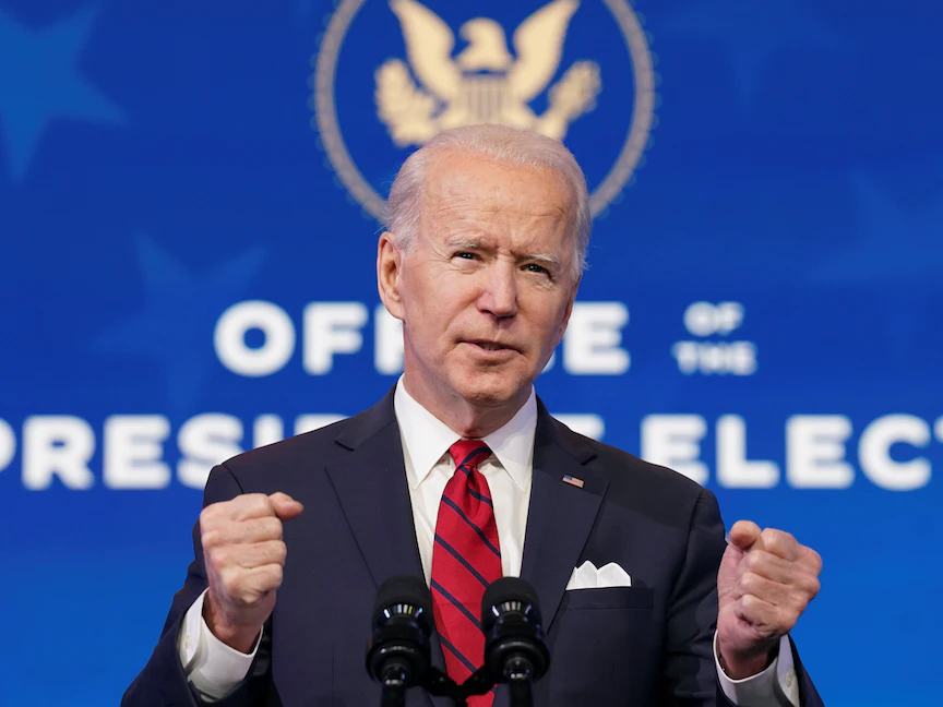 الرئيس الأميركي المنتخب جو بايدن - REUTERS