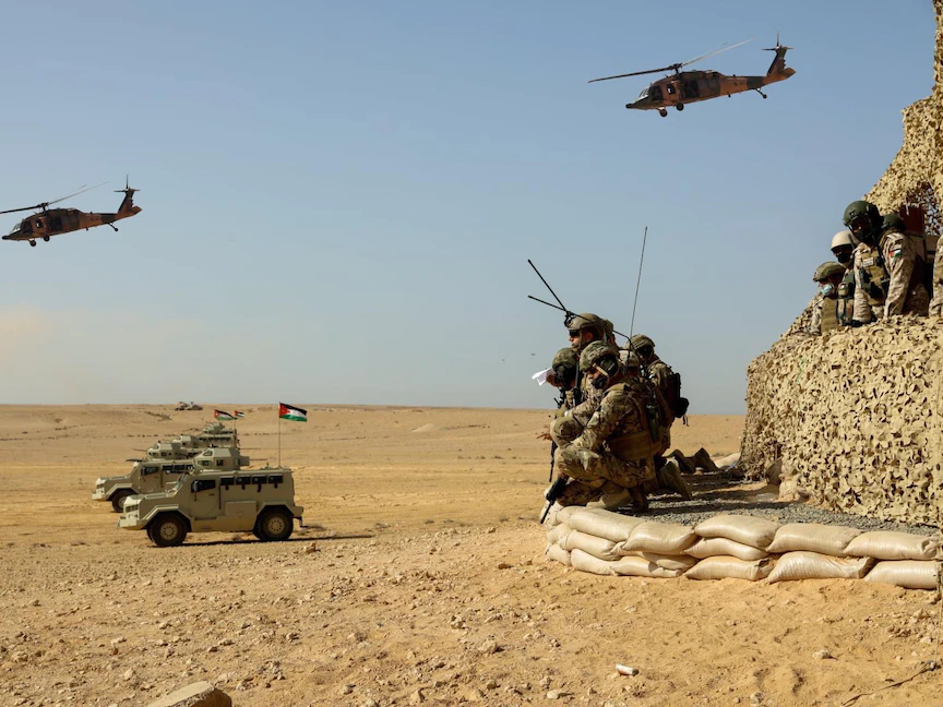 الأردن.. سقوط ضابط في تبادل النار مع مهربين قرب الحدود السورية