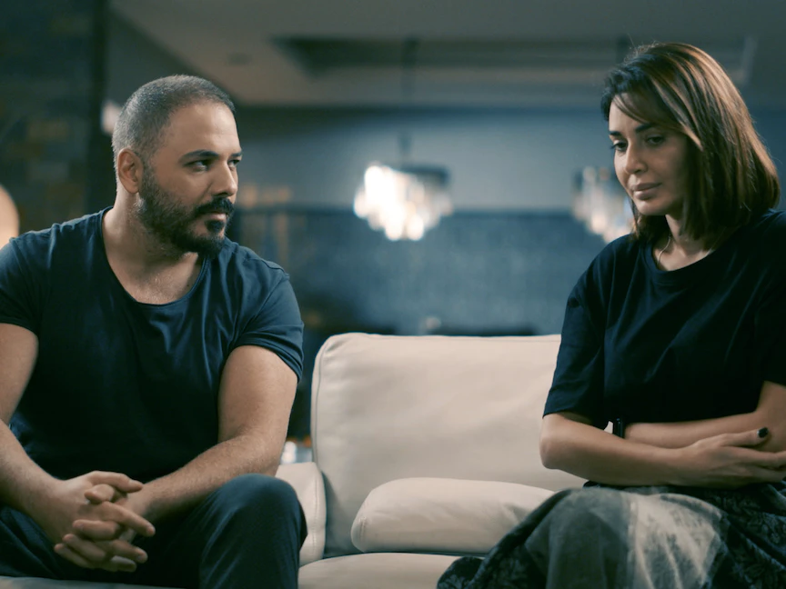 رامي عياش وسيرين عبد النور في مسلسل "العين بالعين" - المكتب الإعلامي لمنصة شاهد