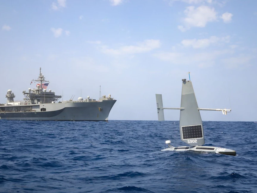 مسيرة بحرية أميركية قادرة على البقاء في المياه لمدة 6 أشهر - U.S. NAVY