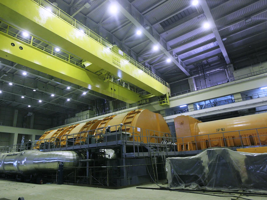 محطة "بوشهر" للطاقة النووية جنوب طهران - 26 أكتوبر 2010 - REUTERS