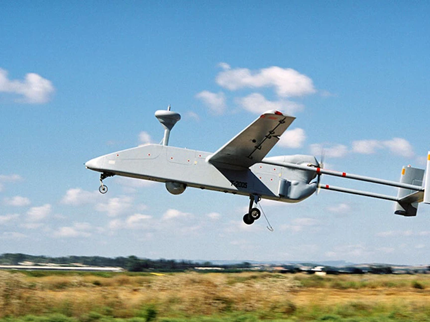 طائرة "فوربوست" الإسرائيلية - haaretz.com