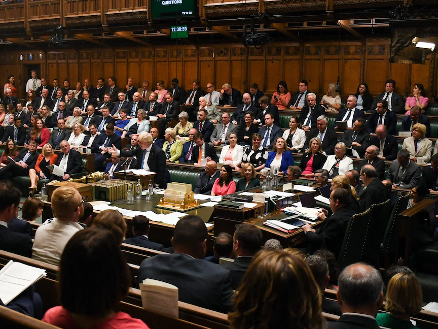 مجلس العموم البريطاني - REUTERS