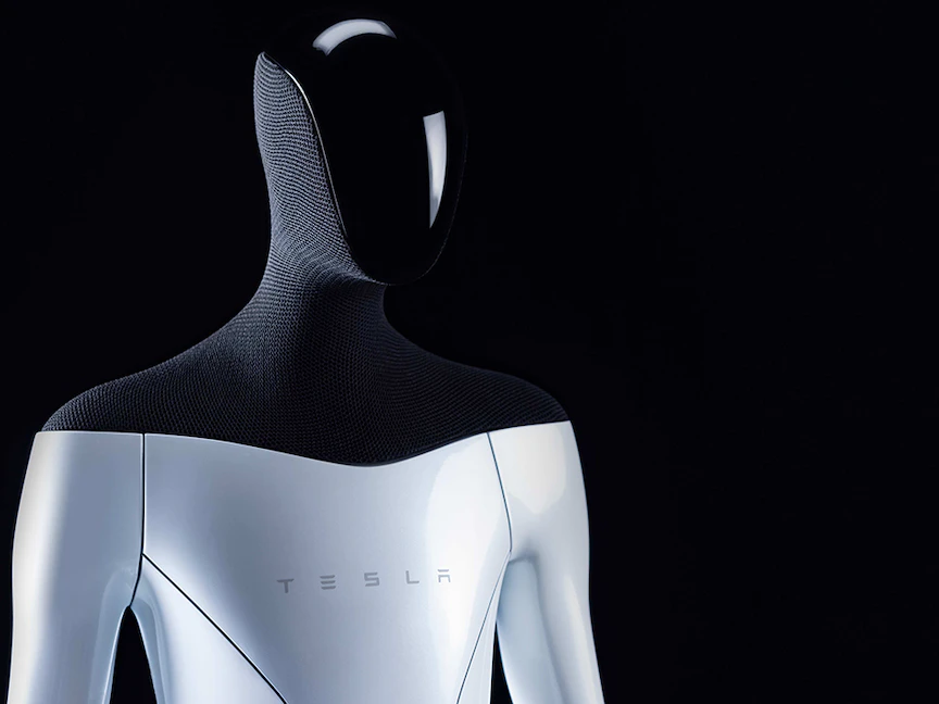 نموذج روبوت شركة تسلا - Tesla