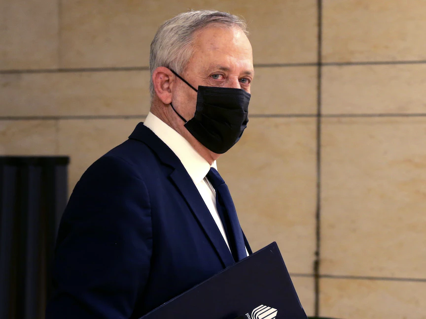 وزير الدفاع الإسرائيلي ونائب رئيس الوزراء بيني غانتس - AFP