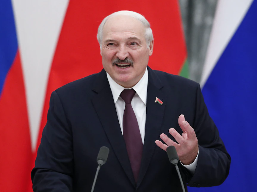 الرئيس اليبيلاروسي ألكسندر لوكاشينكو - AFP