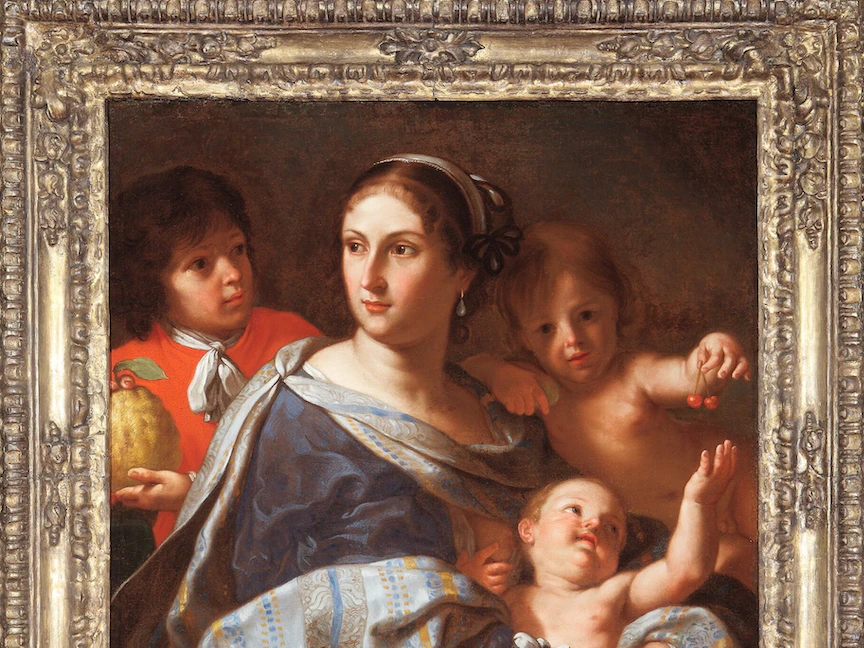 لوحة للفناة الإيطالية إليزابيتا سيراني (1665) - robertsimon.com