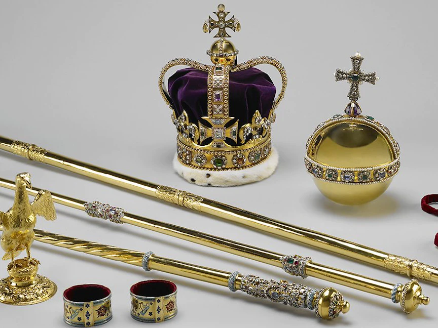 جواهر التاج البريطاني التي يتوّج بها الملوك في المملكة المتحدة - royal collection trust