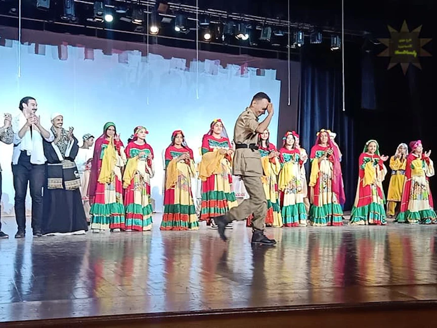 جانب من مهرجان الإسماعيلية الدولى للفنون الشعبية - htfacebook./Ismailiaa