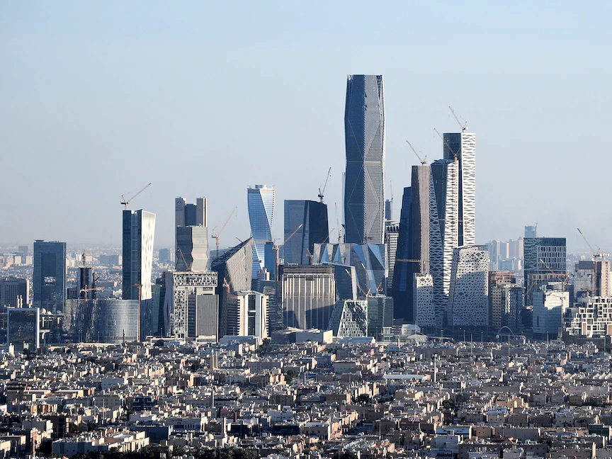 لقطة عامة للعاصمة السعودية الرياض، 11 يناير 2020 - AFP