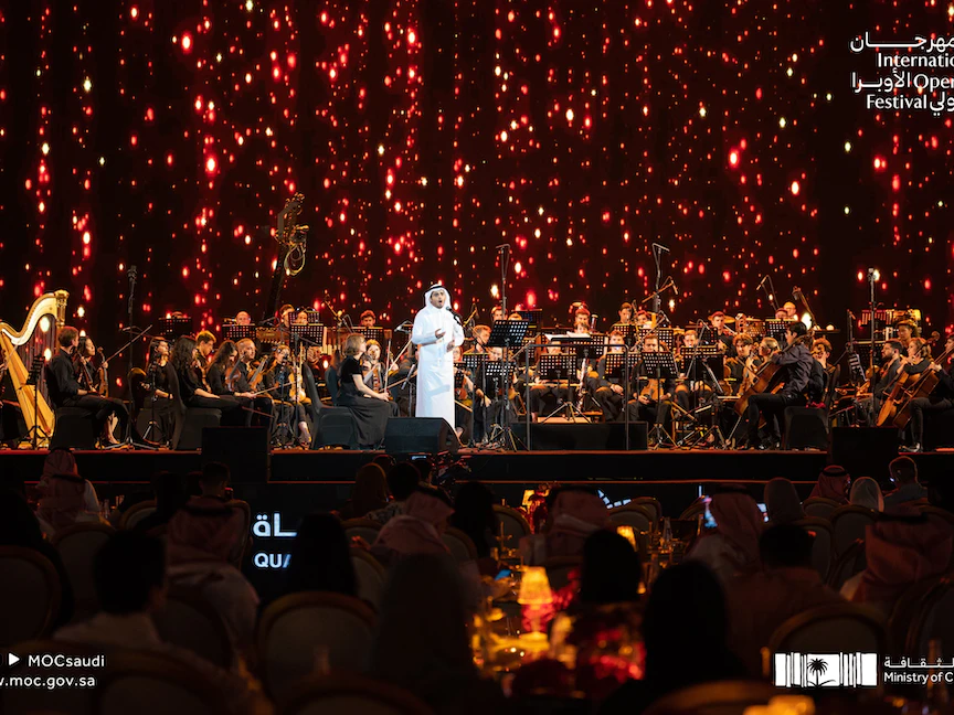 المطرب الأوبرالي السعودي خيران الزهراني. - twitter/MOCSaudi