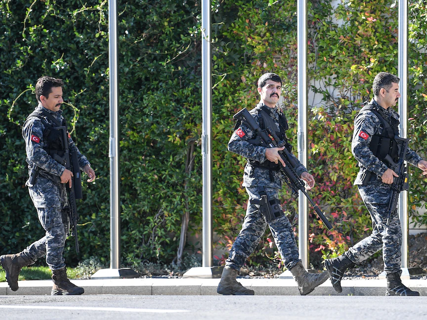 قوات تركية خاصة في إسطنبول - 27 أكتوبر 2018 - AFP