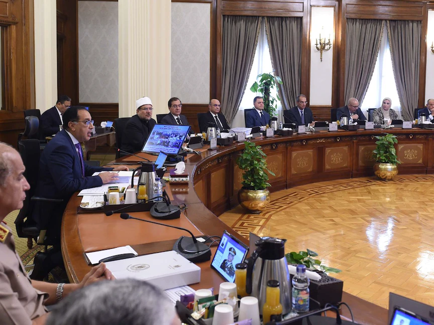 اجتماع مجلس الوزراء المصري في العاصمة القاهرة، 12 أكتوبر 2022. - facebook/EgyptianCabinet