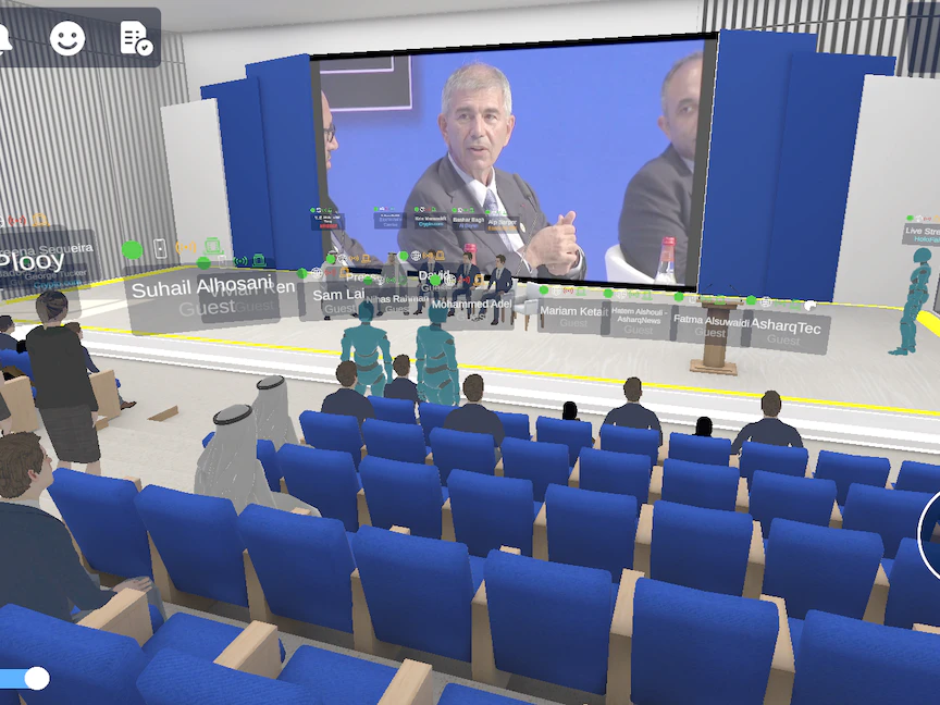 مؤتمر "إنفيستوبيا" الاقتصادي في الميتافيرس - الشرق