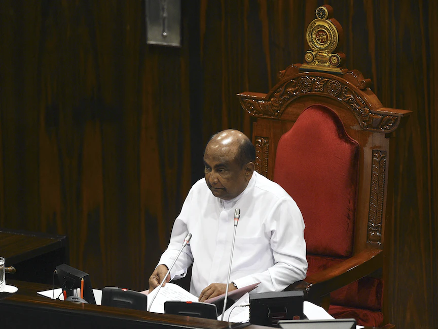 رئيس برلمان سريلانكا: المجاعة تهدد البلاد