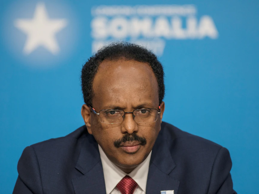 محمد عبدالله محمد رئيس الصومال المنتهية ولايته - REUTERS