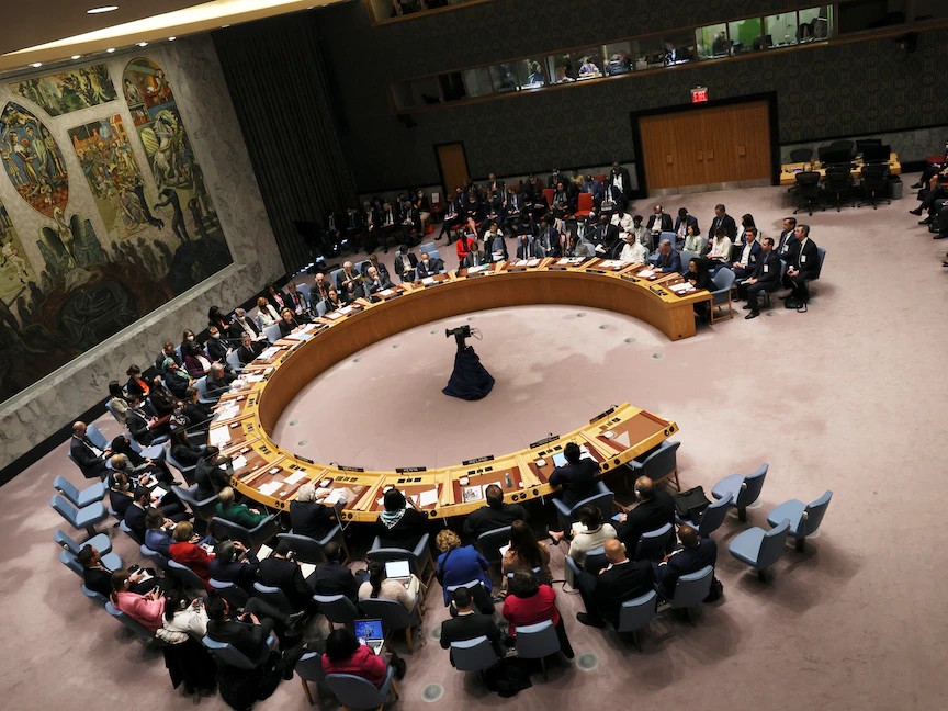مجلس الأمن الدولي - REUTERS