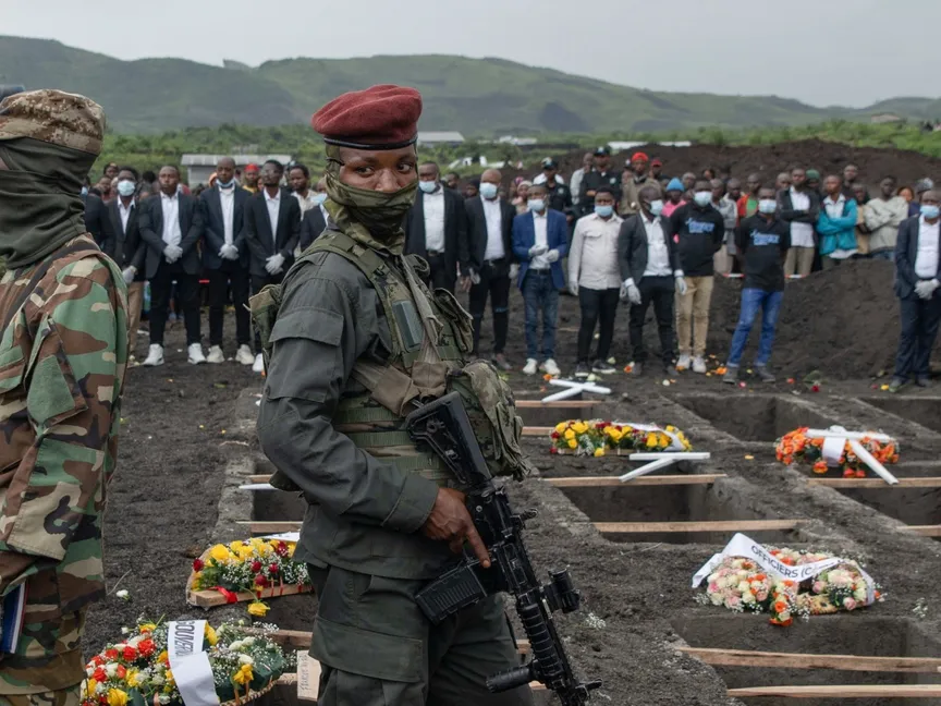 زعيم متمردي الكونغو يعلن مسؤوليته عن هجوم على مدينة استراتيجية