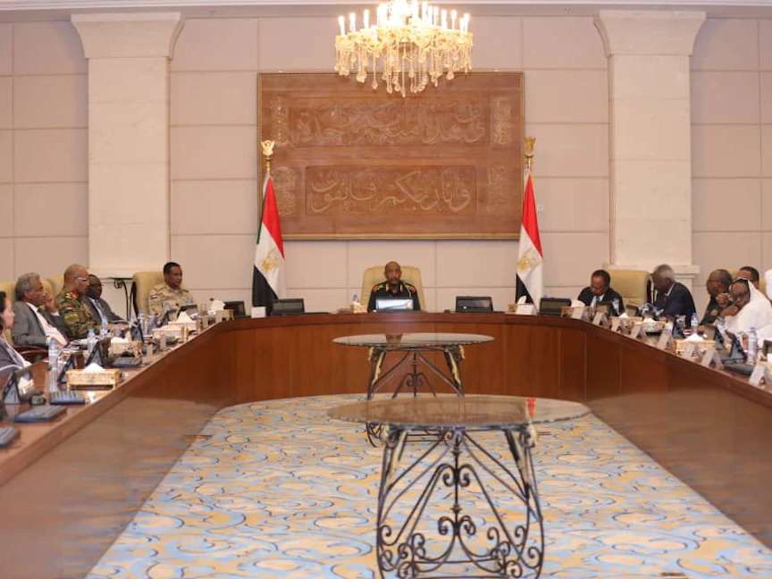 رئيس مجلس السيادة الفريق أول ركن عبد الفتاح البرهان يترأس اجتماعاً لمجلس الأمن والدفاع - وكالة الأنباء السودانية