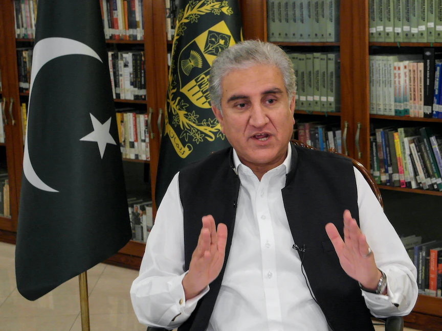 وزير الخارجية الباكستاني شاه محمود قريشي - REUTERS