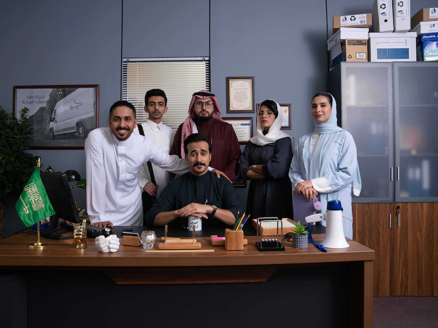 مشهد من مسلسل "المكتب" - المكتب الإعلامي لمنصة شاهد