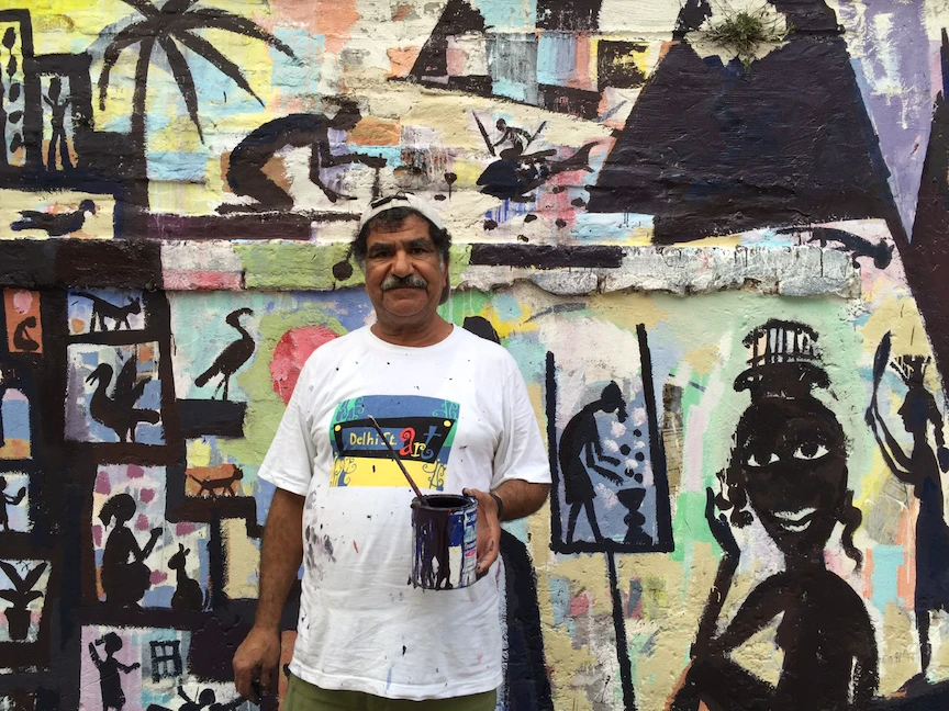 الفنان التشكيلي المصري محمد عبلة يحصد وسام معهد جوتة الألماني