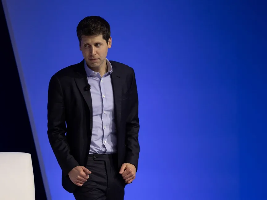 مؤسس شركة OpenAI سام ألتمان خلال قمة "أباك" في سان فرانسيسكو. 18 نوفمبر 2023 - Reuters