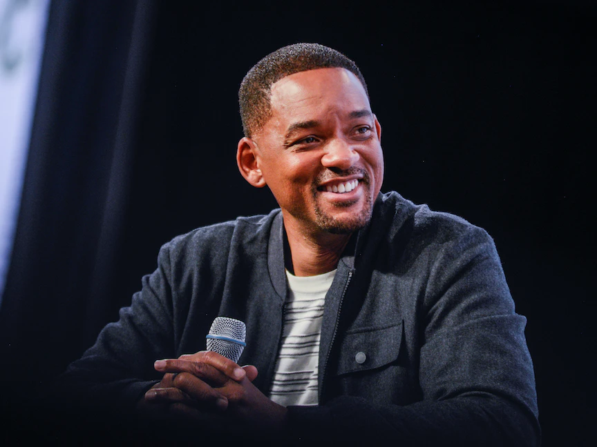 الممثل الأميركي ويل سميث خلال منتدى "تيك كرانش" في كاليفورنيا، 2 أكتوبر 2019 - REUTERS