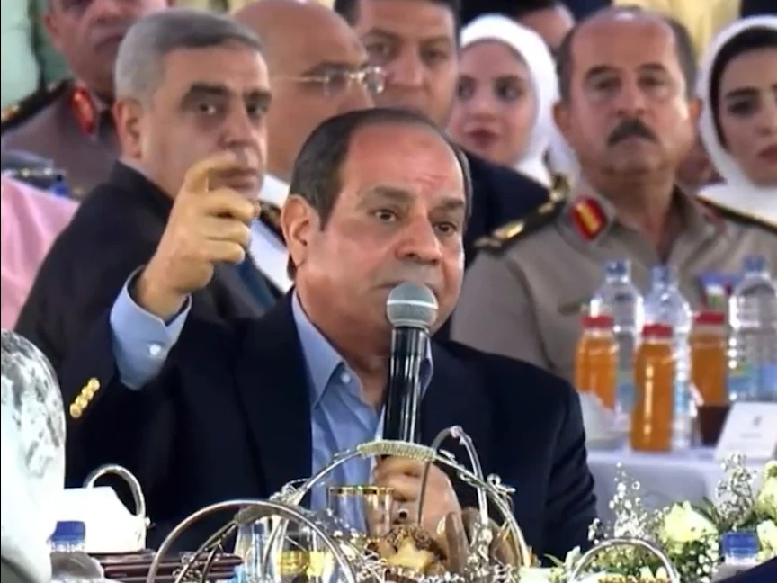 السيسي: "الاختيار 3" نقل الحقائق كاملة.. وهذا ما جرى مع خيرت الشاطر