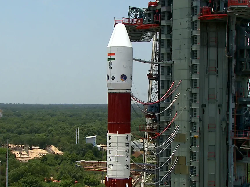 المسبار الهندي "أديتيا-إل1" قبل الإطلاق. 2 سبتمبر 2023 - Facebook/ISRO