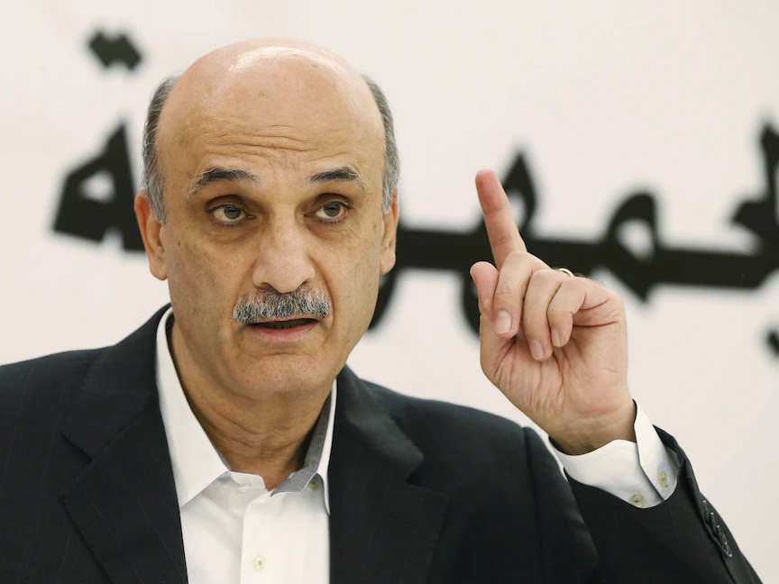 رئيس حزب القوات اللبنانية سمير جعجع - REUTERS