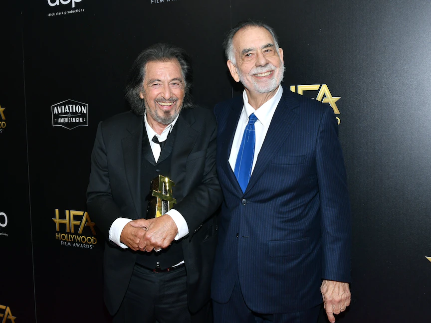 فرانسيس كوبولا مع آل باتشينو - AFP